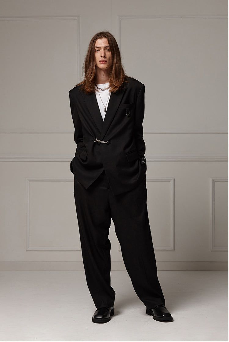 Buckle suit jacket