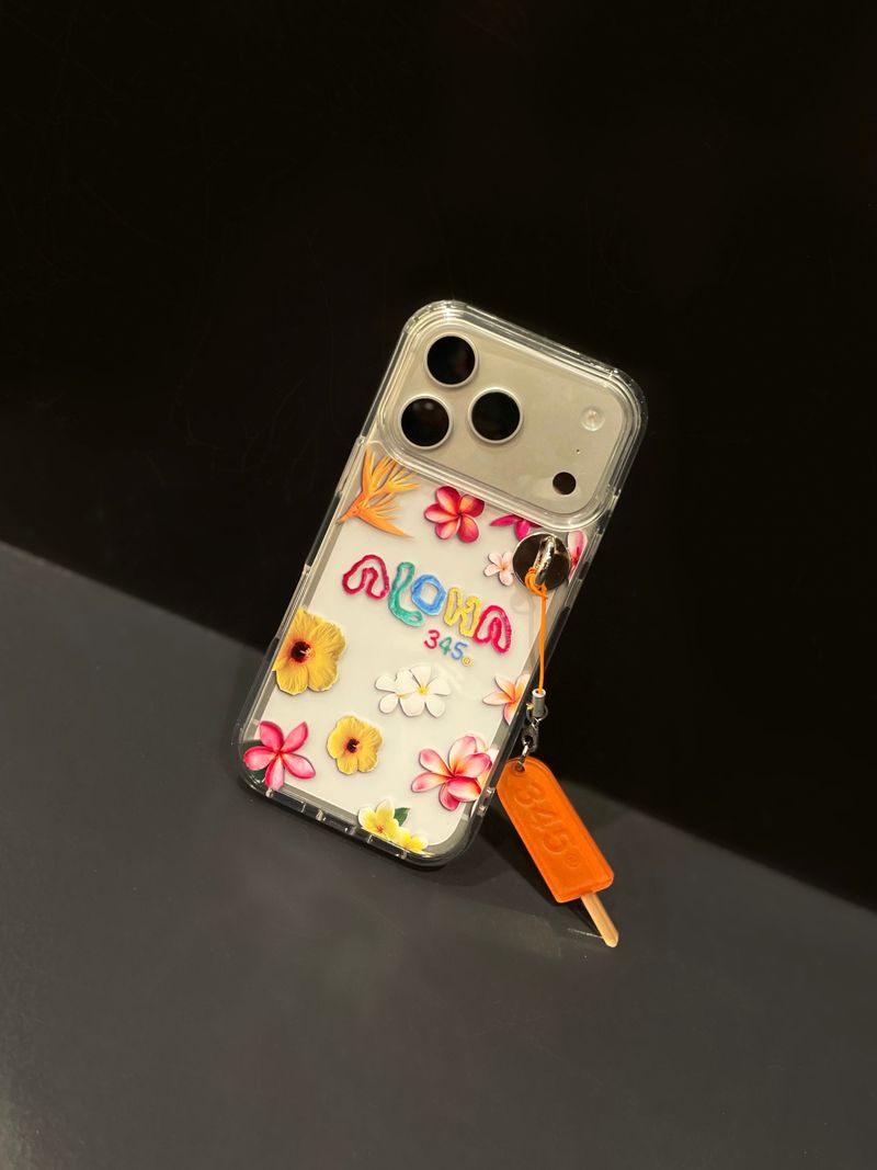 ALOHA Clear Jell Hard Case / TREEFORFIVE345
