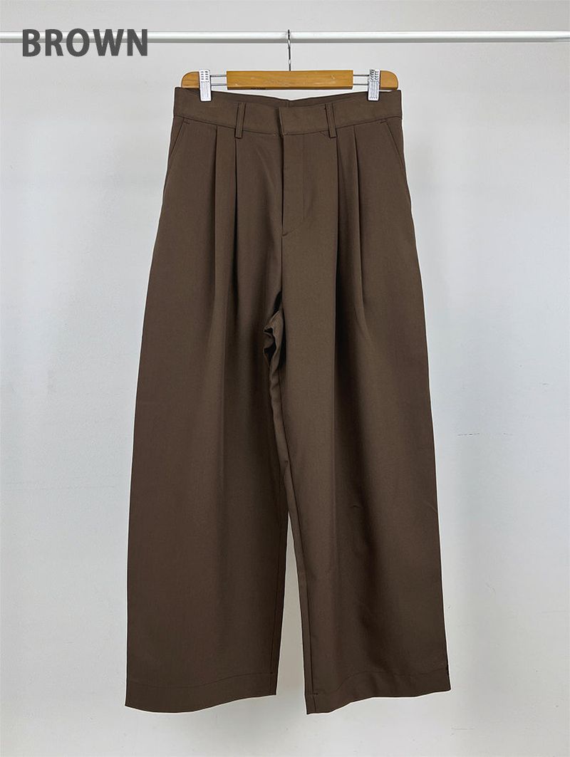TWO-TUCK BALLOON SLACKS (3C)
