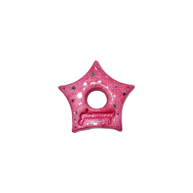 gleameep（グリームイープ）の「gleamingスター グリッター ペンダント [pink]（アクセサリー）」