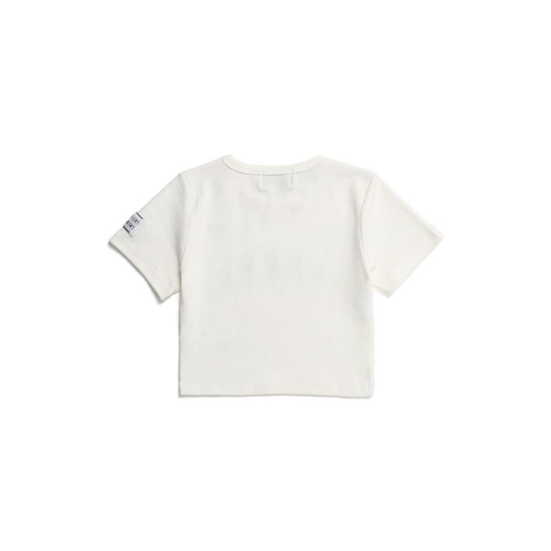 [ILLEDIT] FLOWER ARTWORK CROP TOP 4COLOR