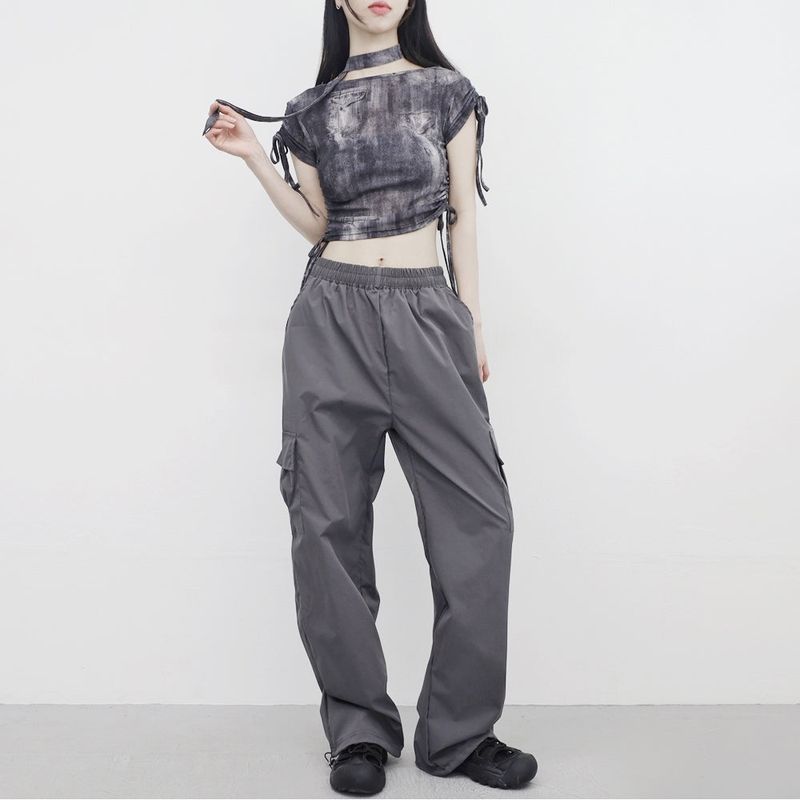 (Unisex) Carden Cargo String Pants