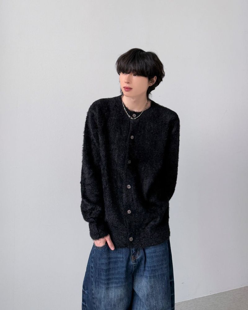 YOURNUS（ユアナス）の「Hale Angora Round Cardigan（Tops）」