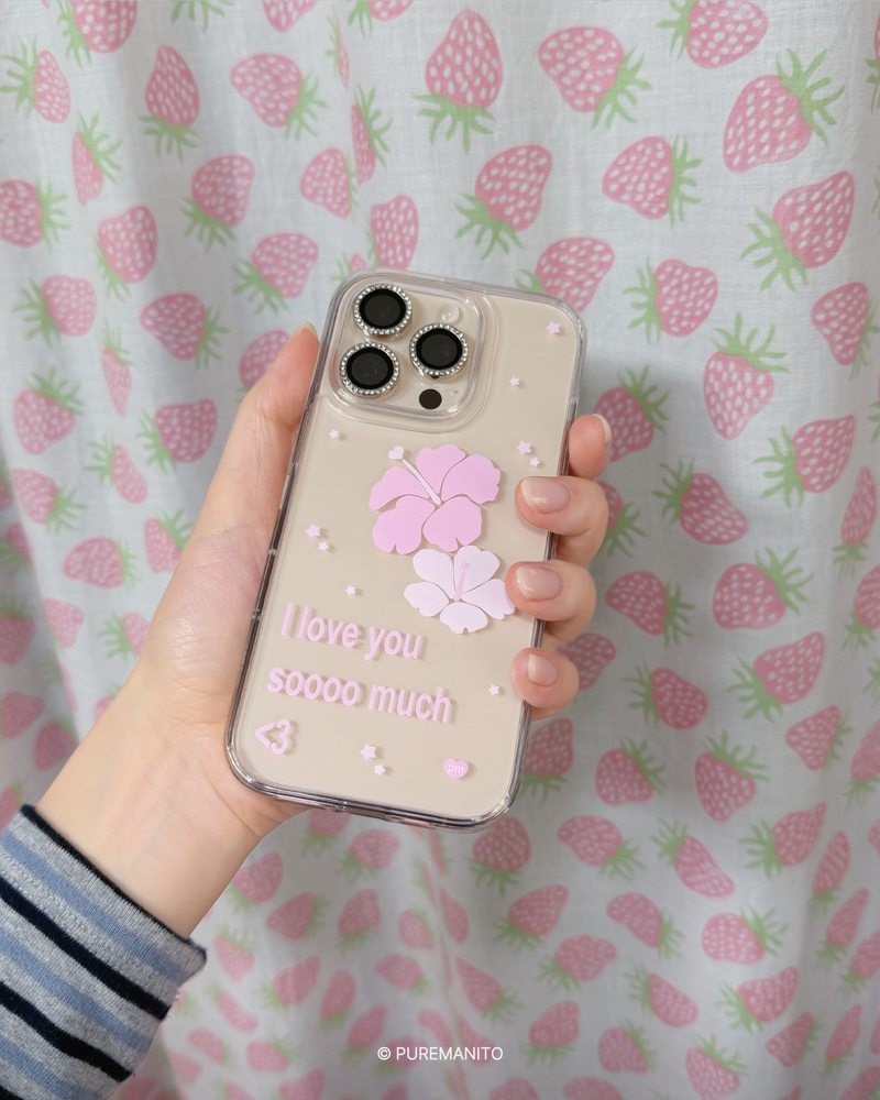 ily soooo muchジェルハードスマホケース