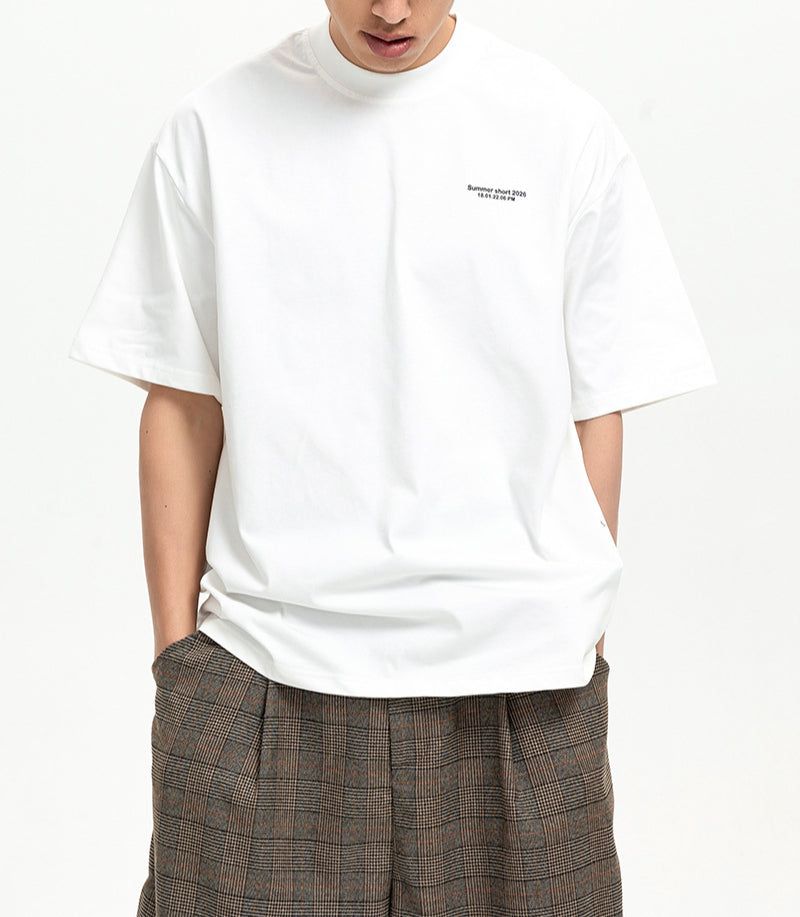 Alec Minimal Logo Tee