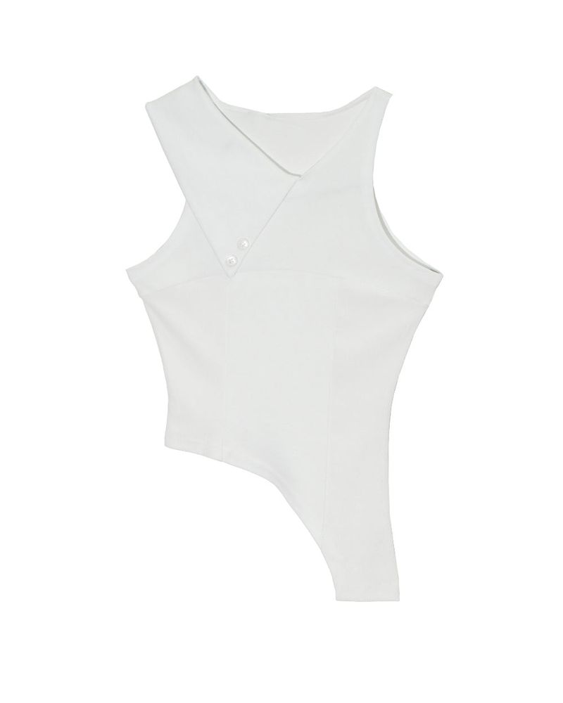 BLADE COLLAR SLEEVELESS