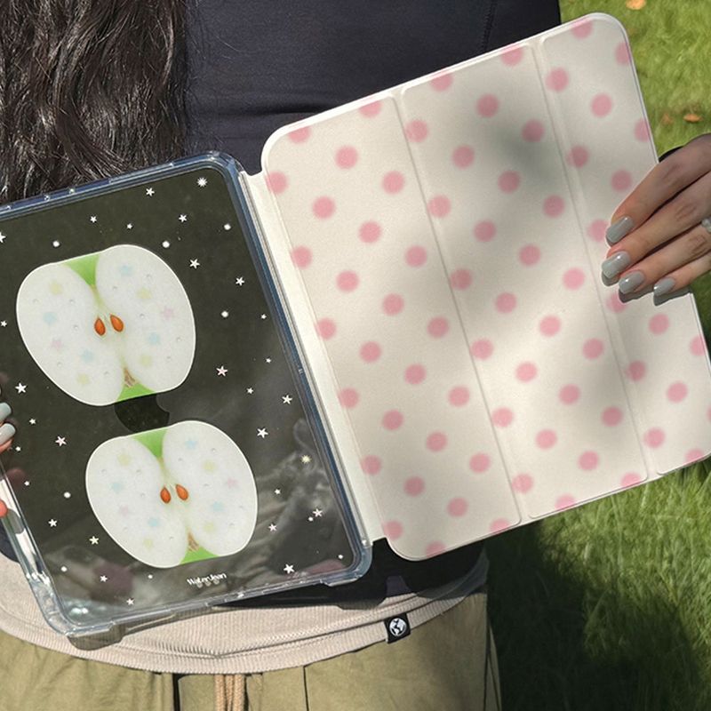 [MADE] cotton apple iPad case (ivory)