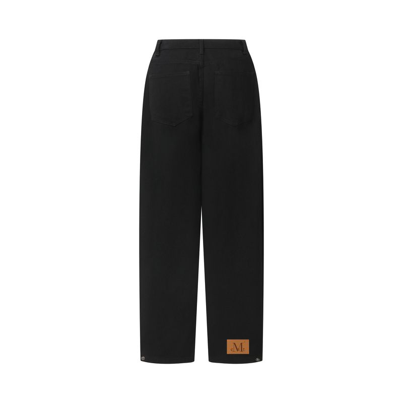 ONEIL SIDE PINTUCK WIDE COTTON PANTS UNISEX (4Color)