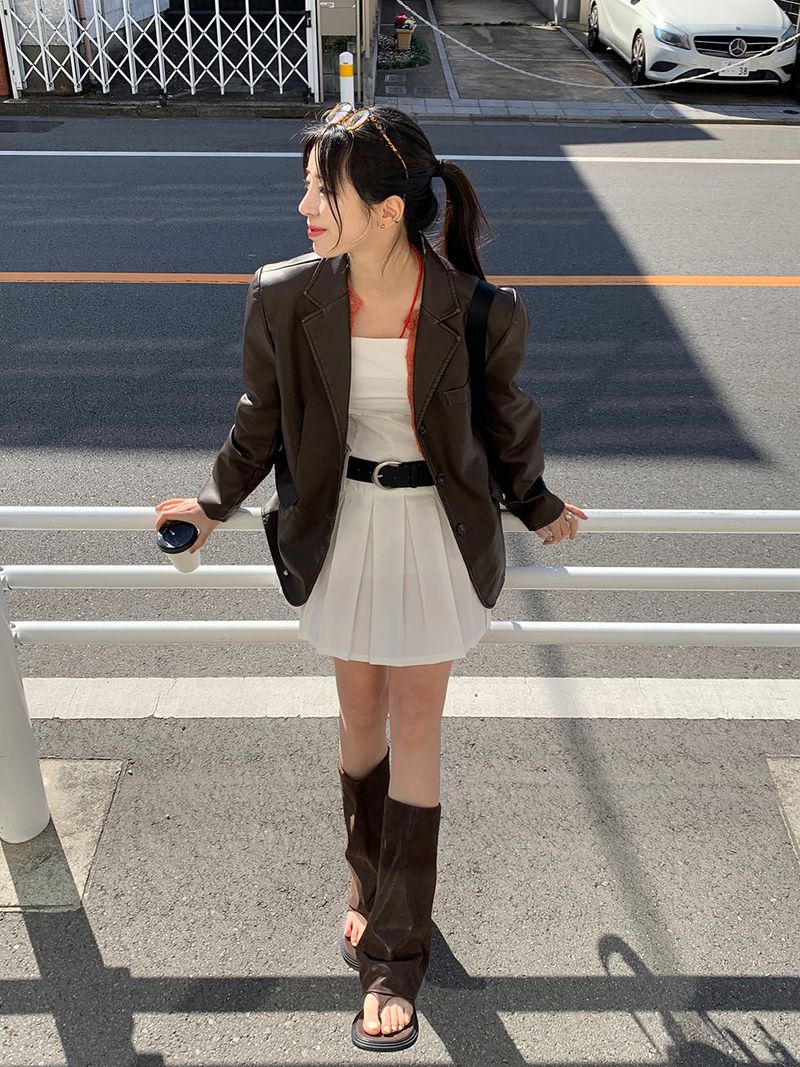 [MADE] LeToo Vintage Leather Jacket