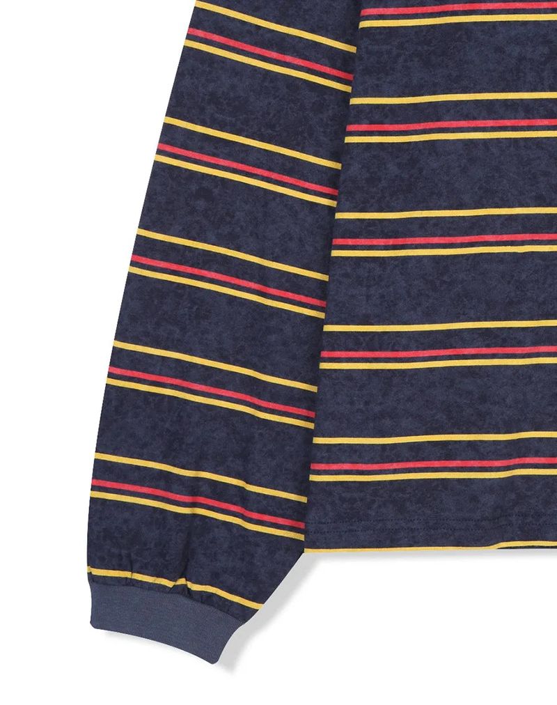 multi stripe boxy T