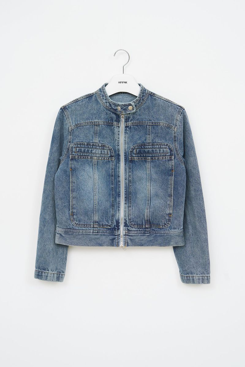 (W) Land Denim Jacket