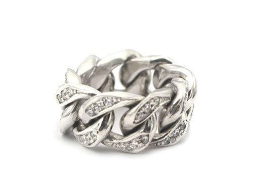 Frica Jewelry(フリカ ジュエリー)の「LUXE CHAIN RING ( Stone )(Accessories)」