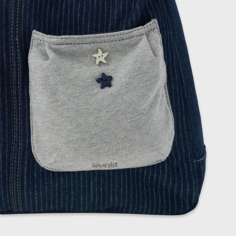 Denim Hobo Bag (Blue)
