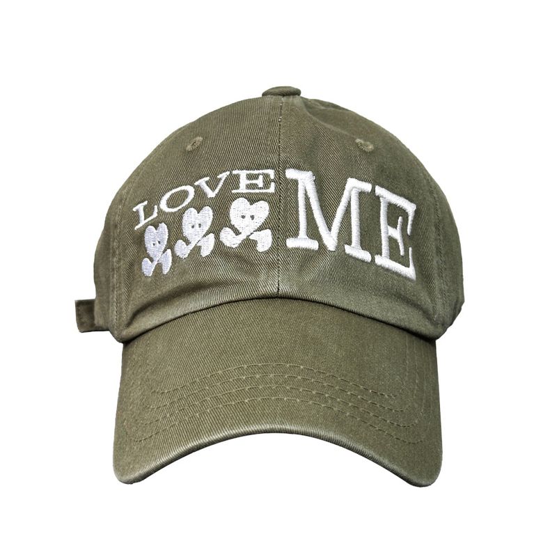 TOM'S BIRTHDAY（トムズバースデー）の「LOVE ME WASHING BALL CAP KHAKI（Hats）」