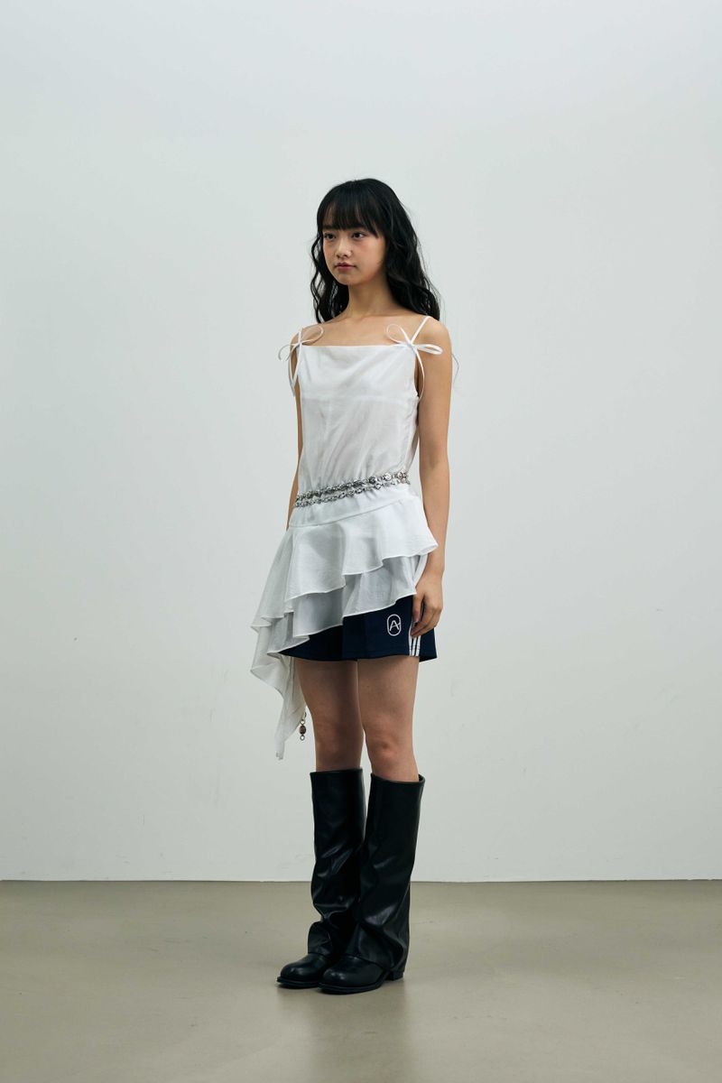 NYX MINI DRESS / WHITE