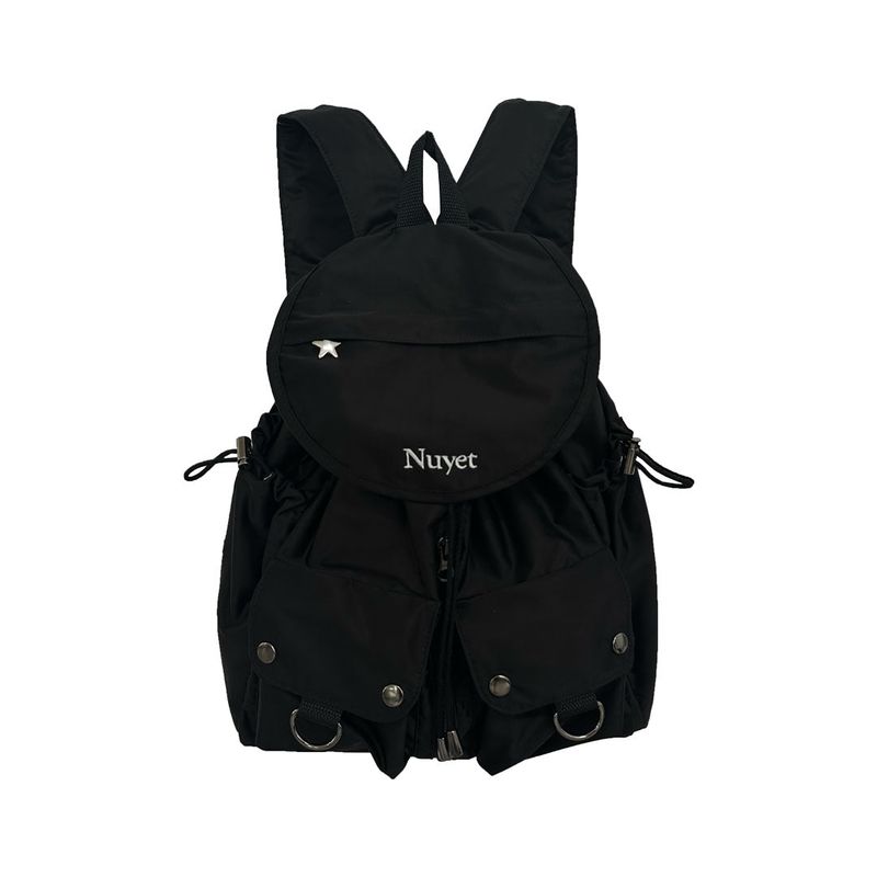 Nuyet（ヌエット）の「Black round pocket backpack（）」