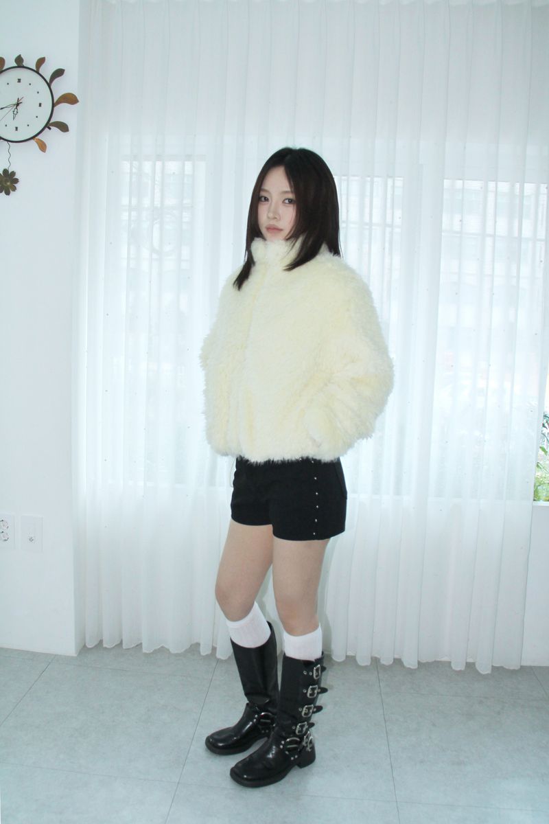 NOIR SOFT FUR JOGGER JK