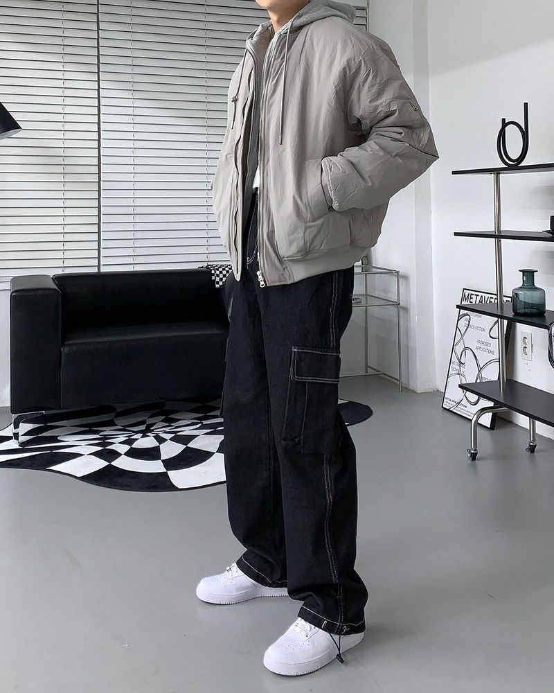 RU Planned Cargo String Wide Pants