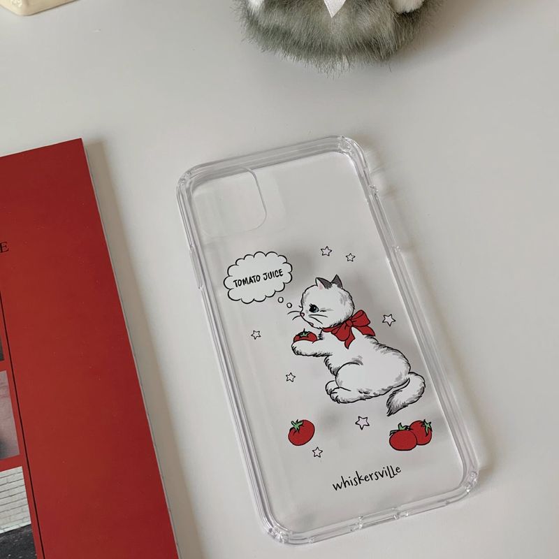 [MADE]Tomato Cat Jelly Hard Case