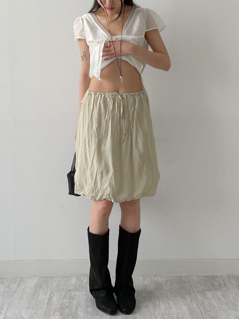 Peanut Fold Layered Long Boots