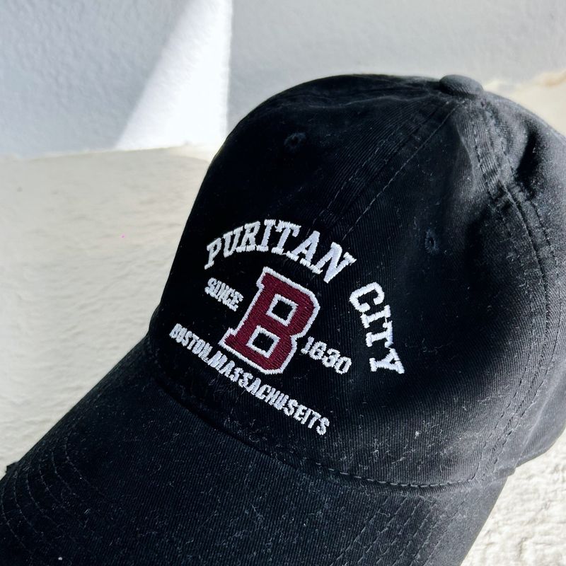 Vintage Lettering Baseball Cap