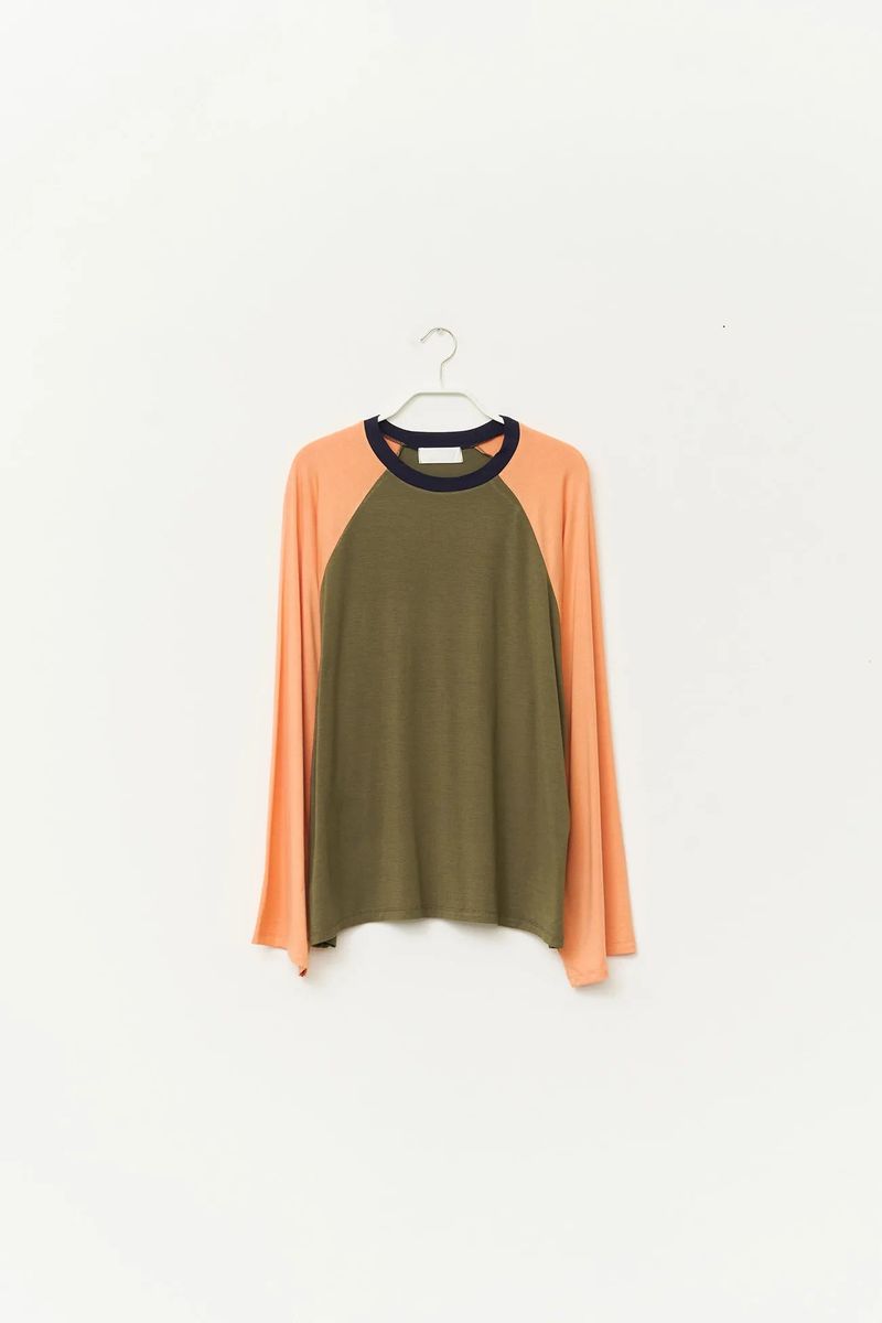 (W) Tico Color Block Top