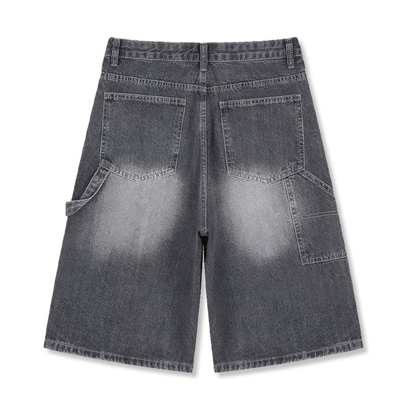 urban carpenter bermuda denim pants (gray)