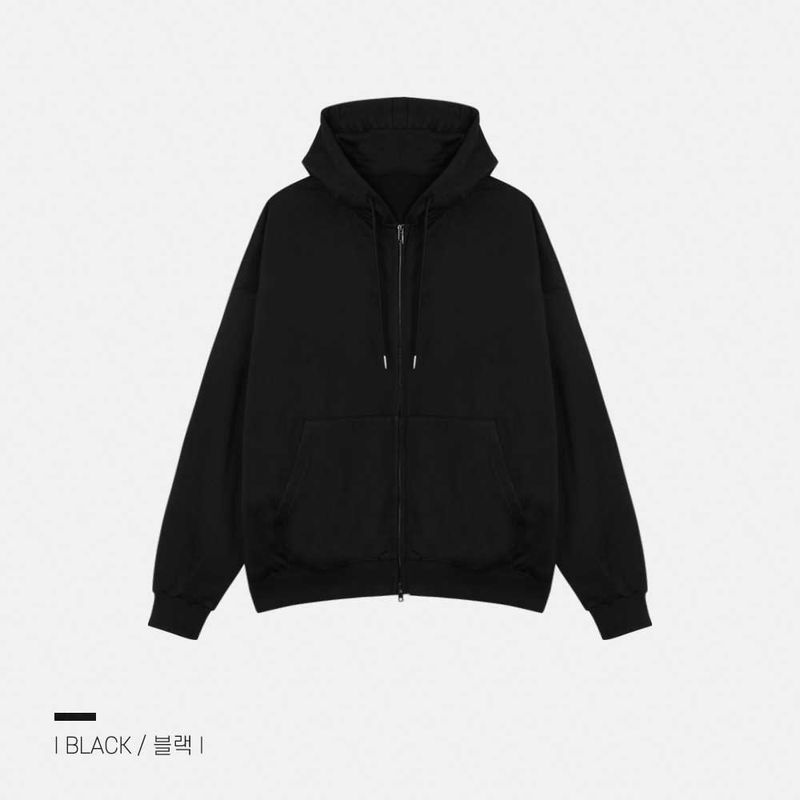 COZY Spring 2 Way Hood Zip Up (3color)