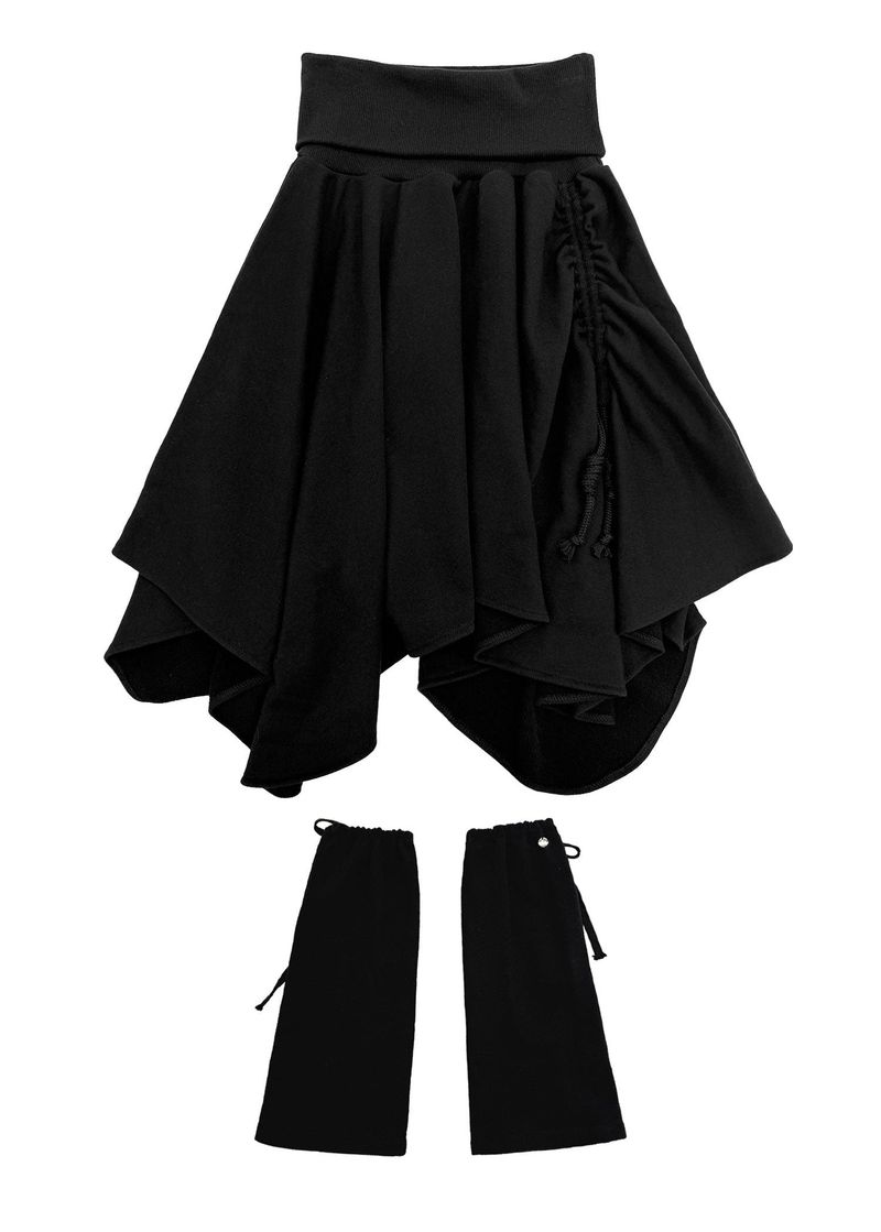 WARMER SKIRT IN BLACK
