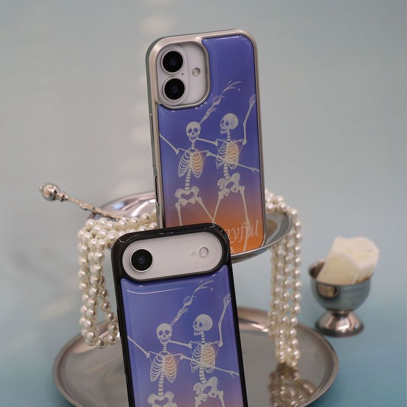 WALKONWAKE（ウォークオンウェイク）の「[Epoxy silver]ボーンケース（スマホグッズ/小物）」