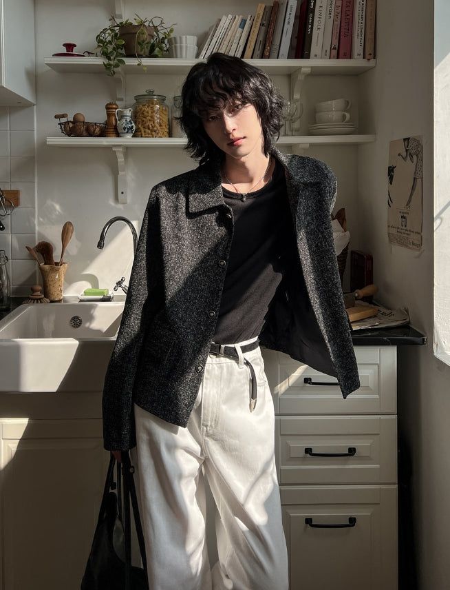 Bay Tweed Crop Jacket