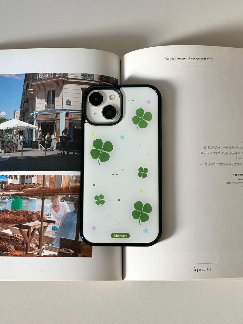 Lucky Clover Epoxy case