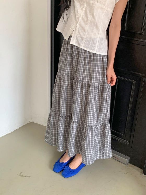 Tsumu Suede Ribbon Flat Shoes