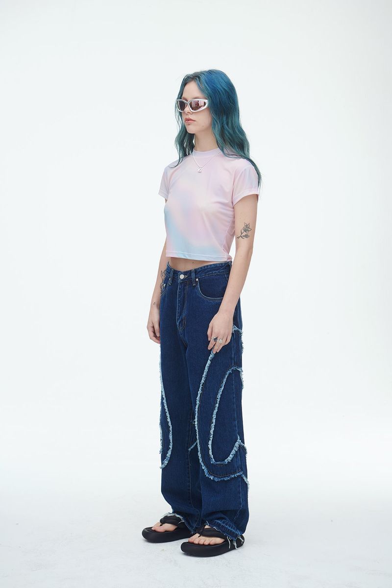 Comma Denim Pants Blue
