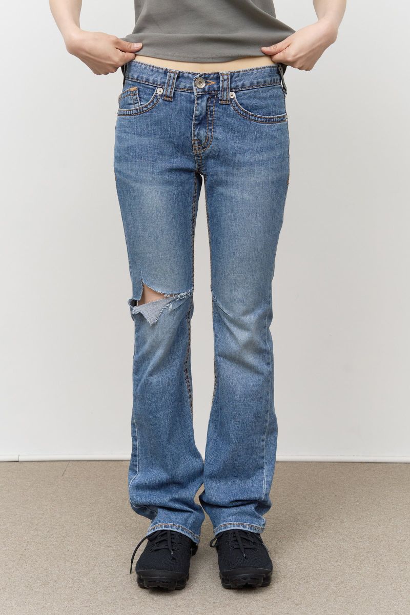 HIFIFNK(ハイファイファンク)の「(W) Newtro Denim(Pants)」