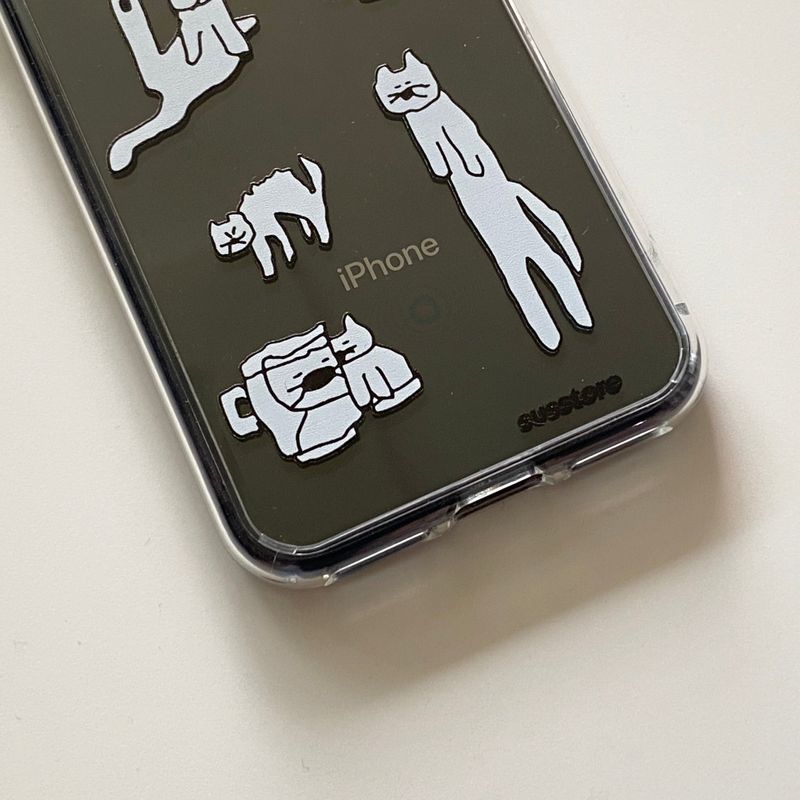 Shabby Cats phone case