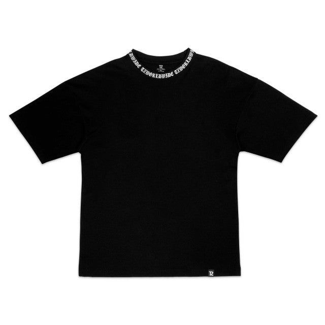 TZWORLDWIDE(トレッズワールドワイド)の「TZ RIB OVERSIZED TEE BLACK(Tops)」
