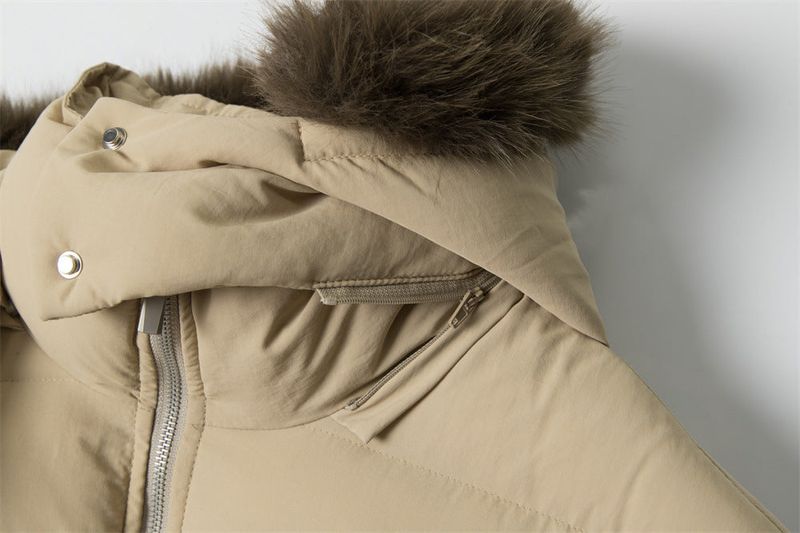 Aiden Fur Hood Padded Jumper