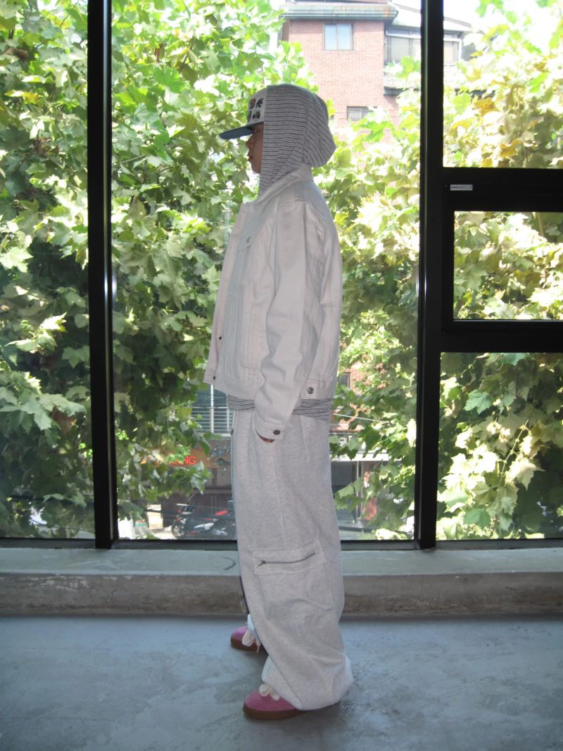 [UNISEX] Zipper Cargo Wide Sweatpants (2 Colors)