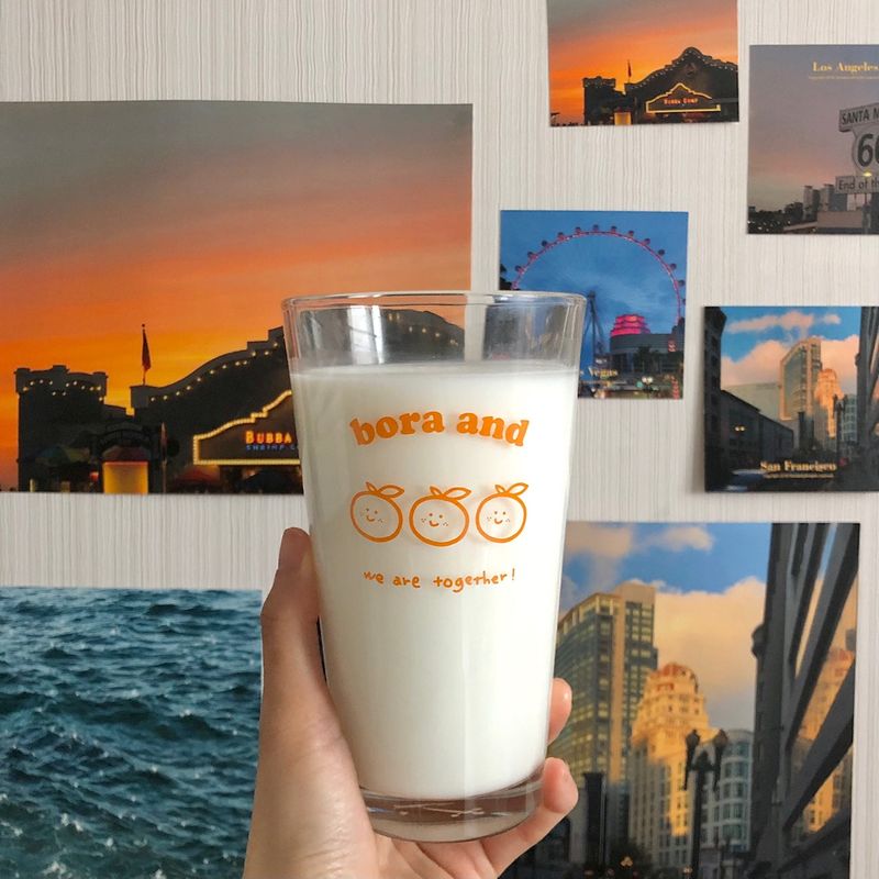 Tangerine cup