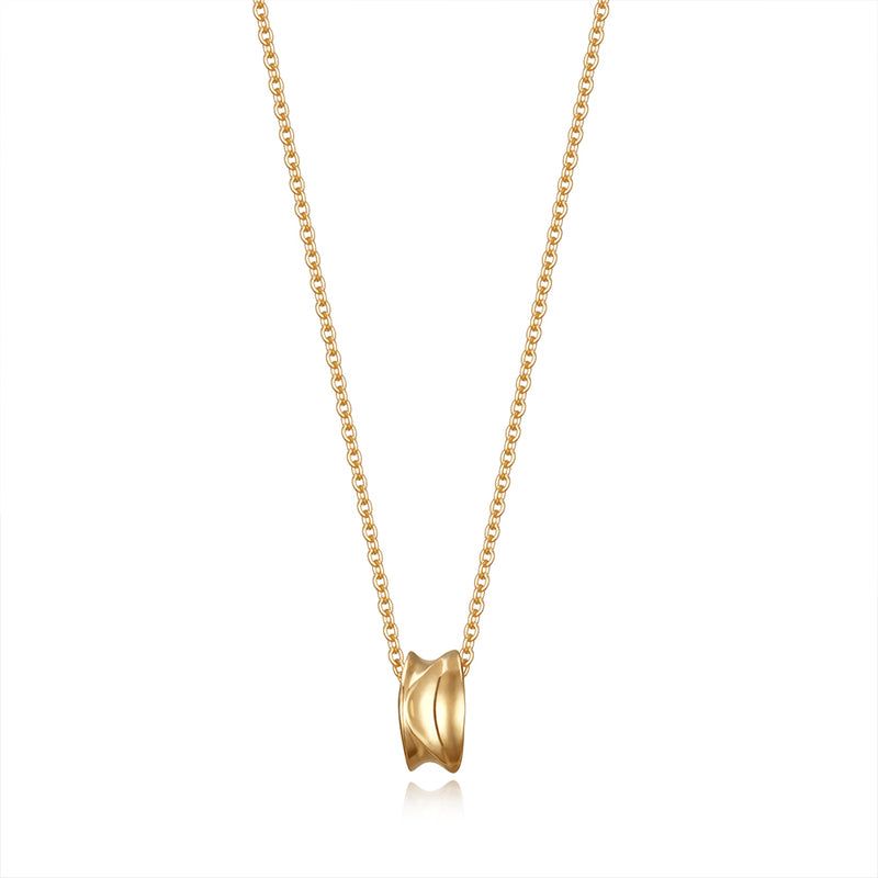 SAND DUNE NECKLACE (S) (GOLD)