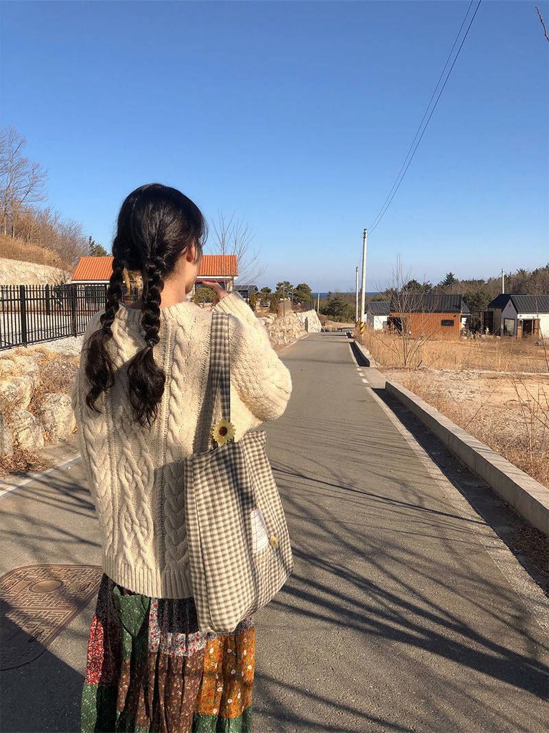 Everyday fabric bag_I'll keep on walking