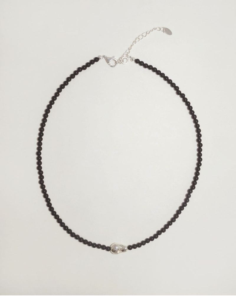 PEANUT ONYX NECKLACE