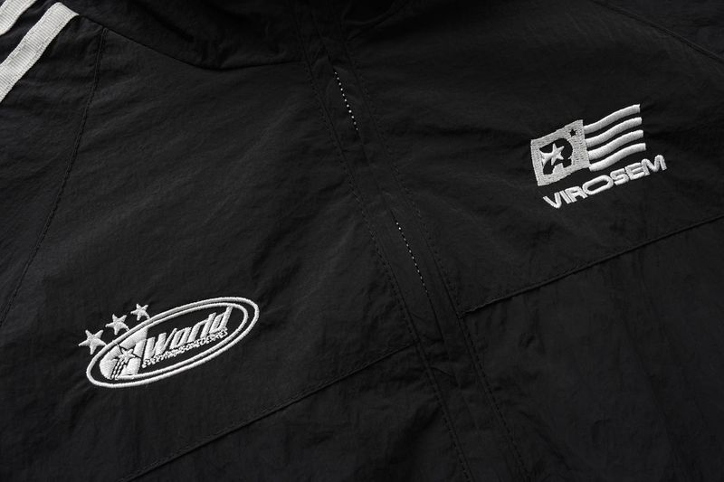 Sendy Side Line WInd Zip-up