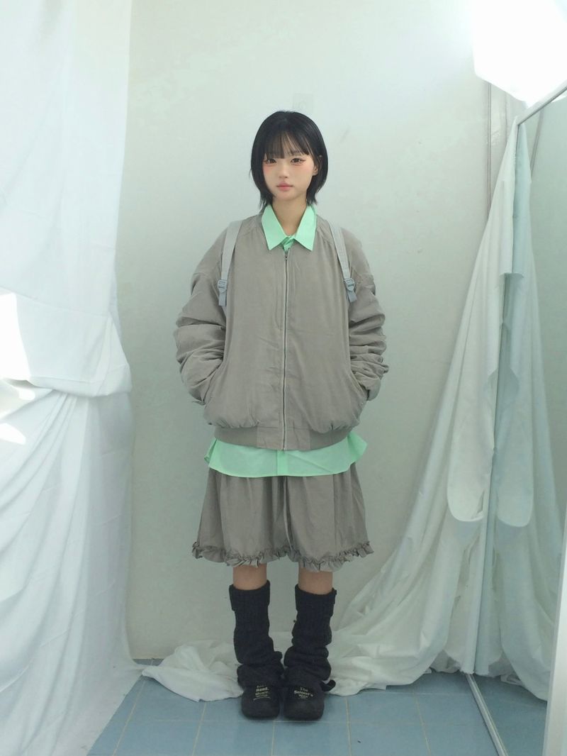light cotton oversized shirt