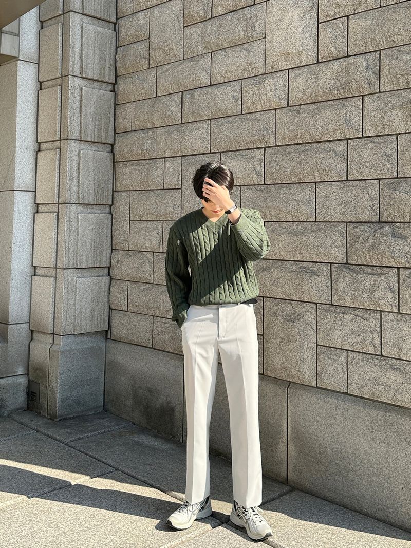 Ino Semi-Wide Slacks (3 colors)