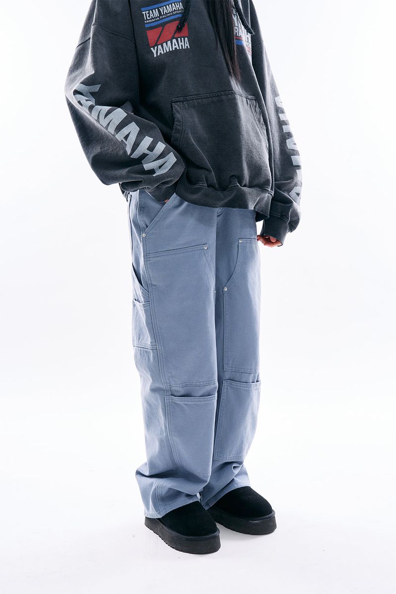 Raucohouse（ラウコハウス）の「Anvil rivet double-knee carpenter pants（Pants）」