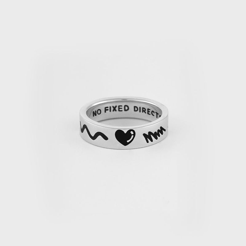 nonenon（ノンノン）の「DOODLE RNG(6mm) SILVER925（Accessories）」