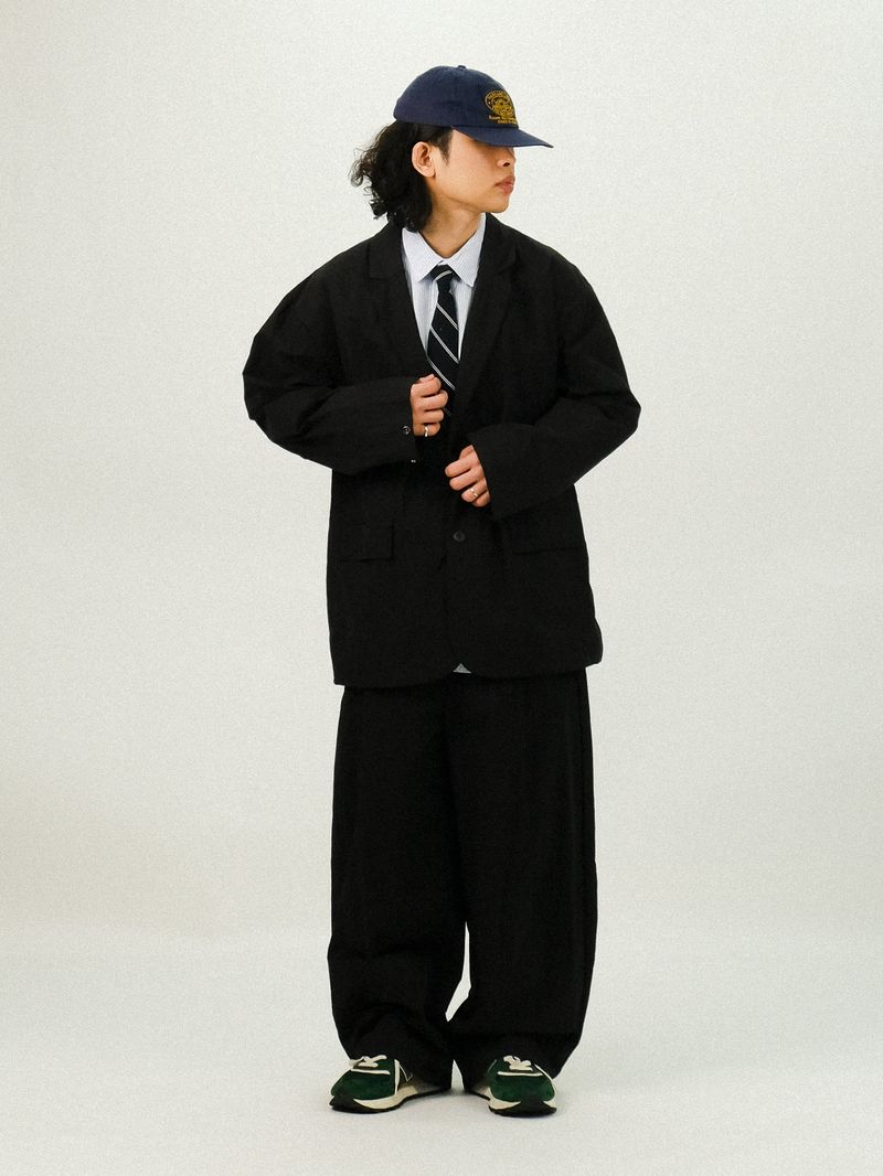 OD Deep One-tuck Wide Banding Pants