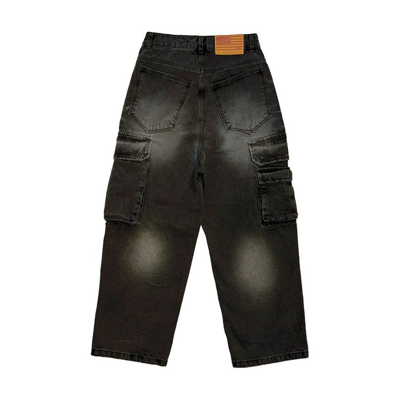 TBD XXL cargo pants Black Washed